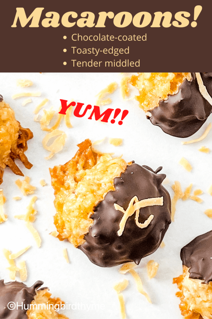 Delicious Chocolate Dipped Coconut Macaroons: A Simple Recipe Guide