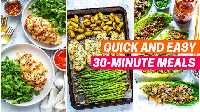 Quick Easy Dinner Ideas for One: Delicious Meals Ready in 30 Minutes or Less