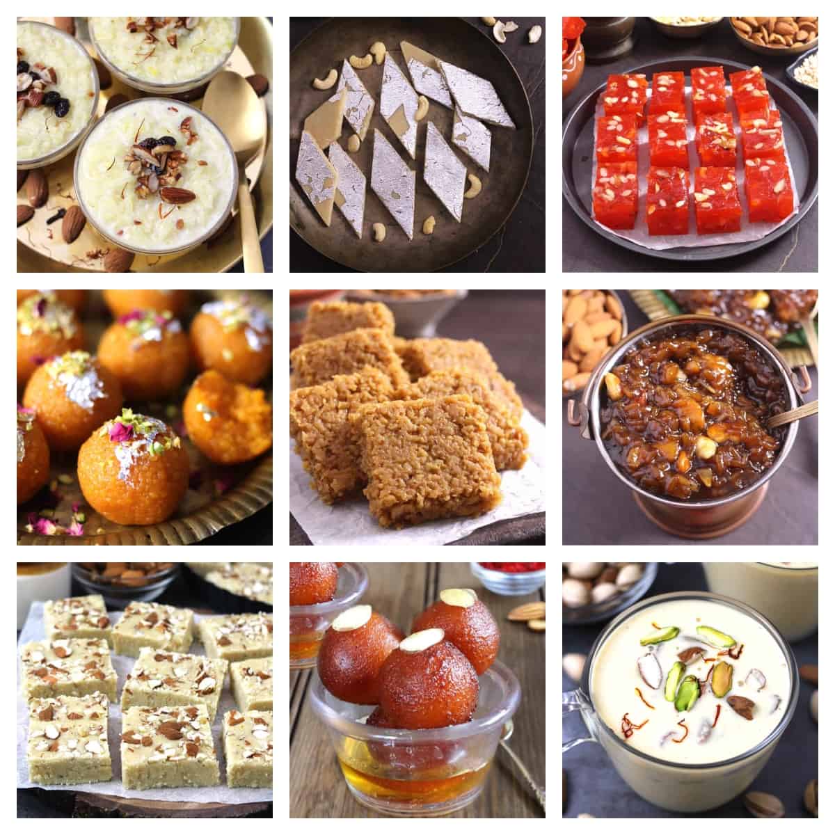 Quick easy indian sweets recipes (Make these delicious desserts in no time at all)