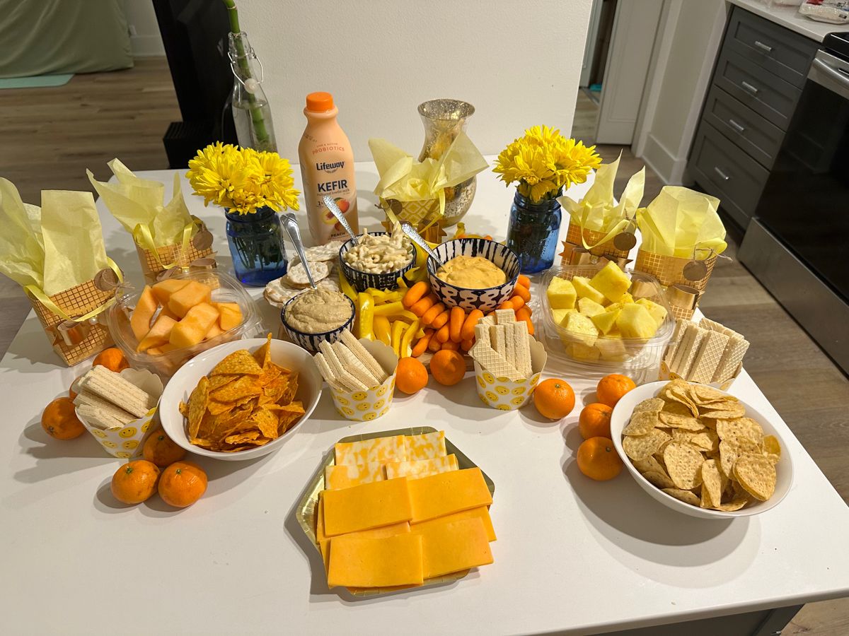 Yellow Foods for Party Time: Easy and Fun Snack Ideas