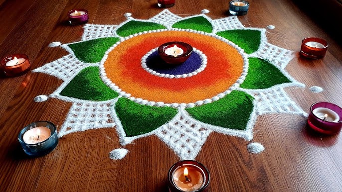 Need Quick Easy Rangoli Designs? Try These Simple Ideas