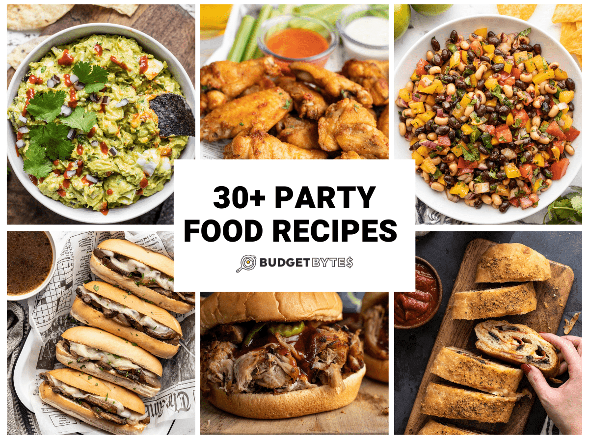 Looking for cheap food to serve at a birthday party? Check out these simple recipes perfect for any celebration.