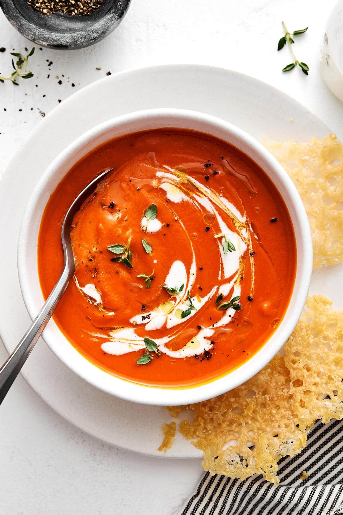 Want a truly quick and easy tomato soup recipe with fresh tomatoes? This healthy method is faster than you think!