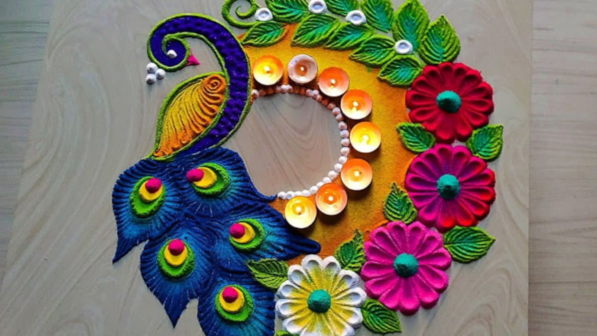 Want some simple easy quick rangoli designs? Check out these amazing ideas you can make today!