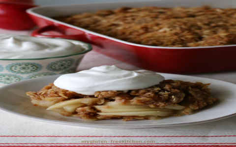 Why choose Gluten Free Apple Crisp? It is the perfect cozy dessert for everyone to enjoy!