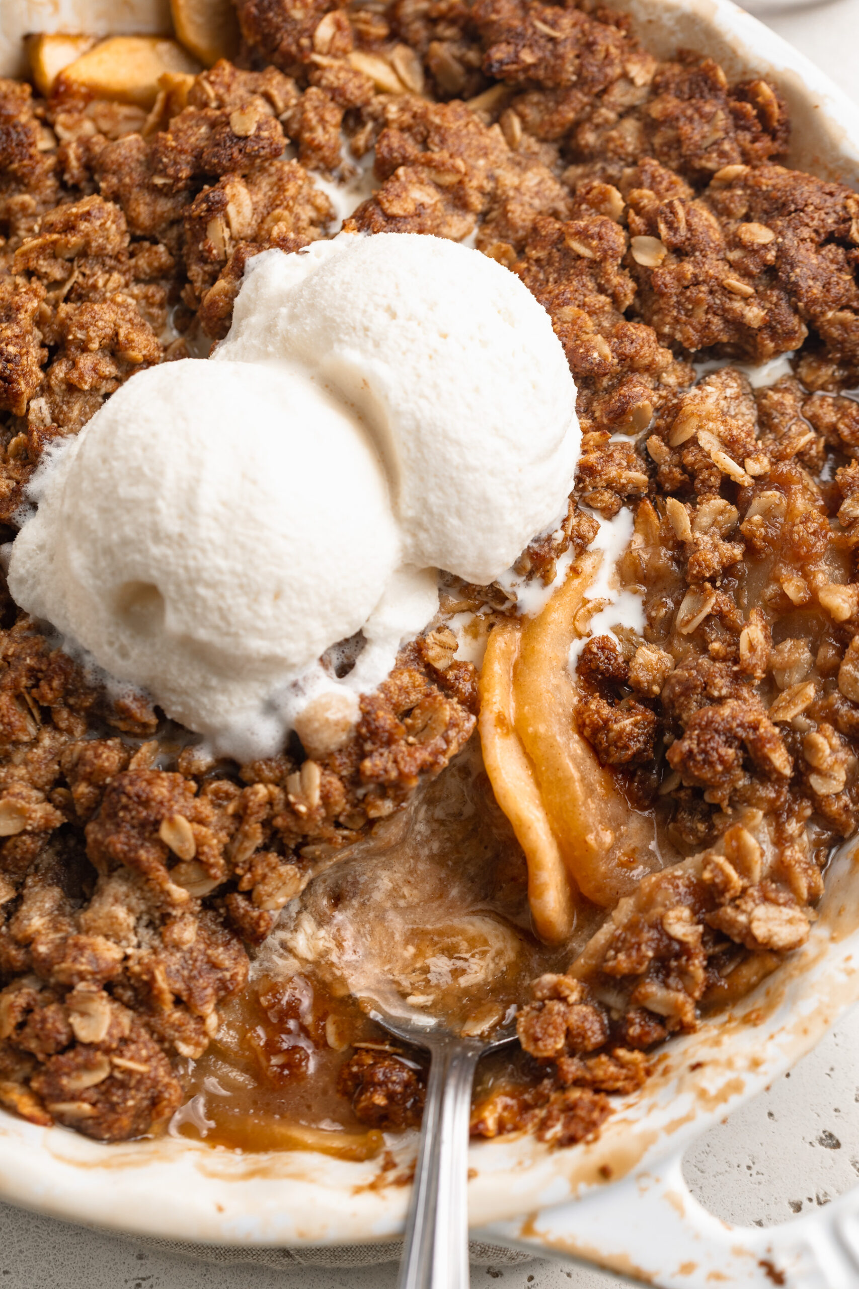 Why choose Gluten Free Apple Crisp? It is the perfect cozy dessert for everyone to enjoy!