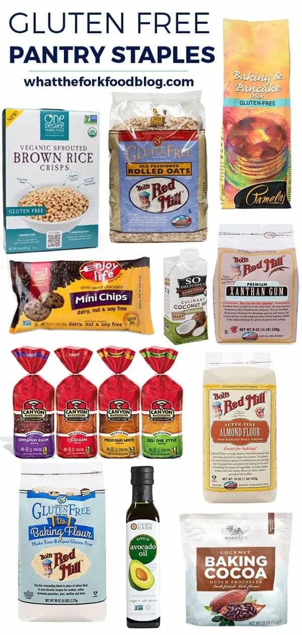 Looking for a good gluten free ingredients list? These are the must-haves for your kitchen.