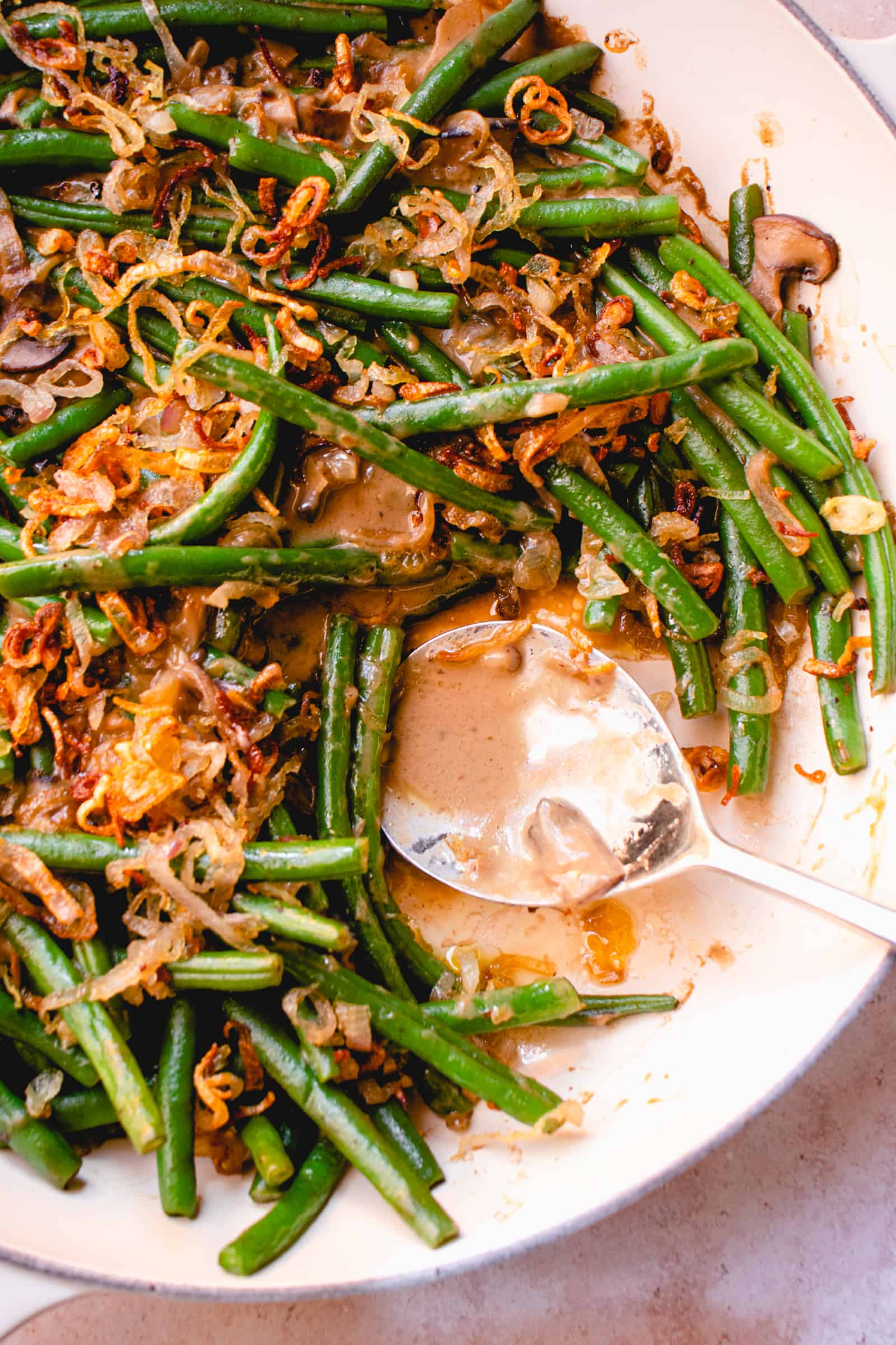 What's the best gluten free green bean casserole recipe like? (Try this one for a delicious holiday side)