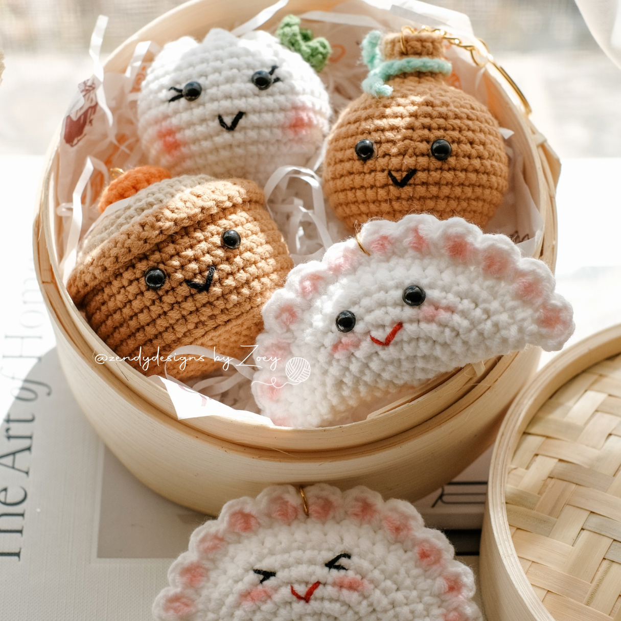 Looking for a handmade dim sum keychain? Explore these unique artisan options for special charm.