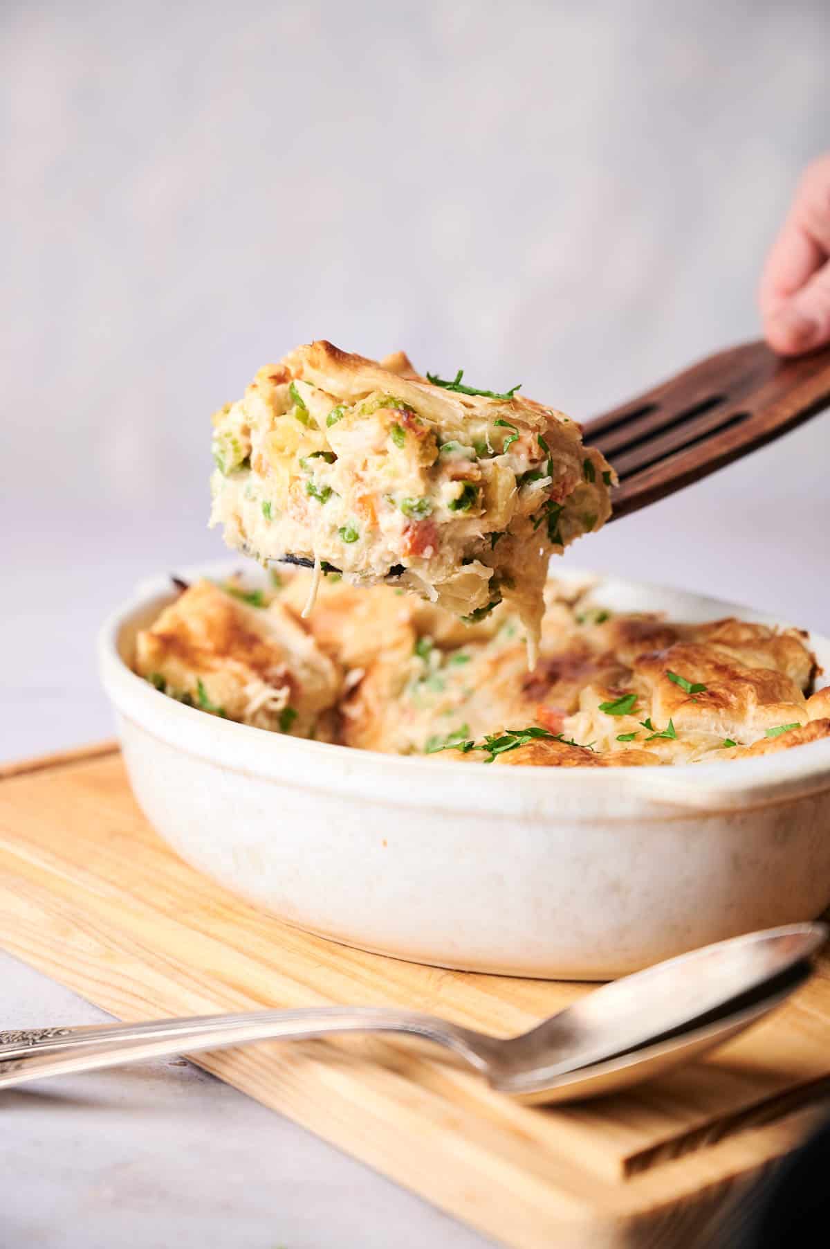 Want the best quick and easy chicken casserole recipe? This amazing dish is super simple and a guaranteed family favorite.