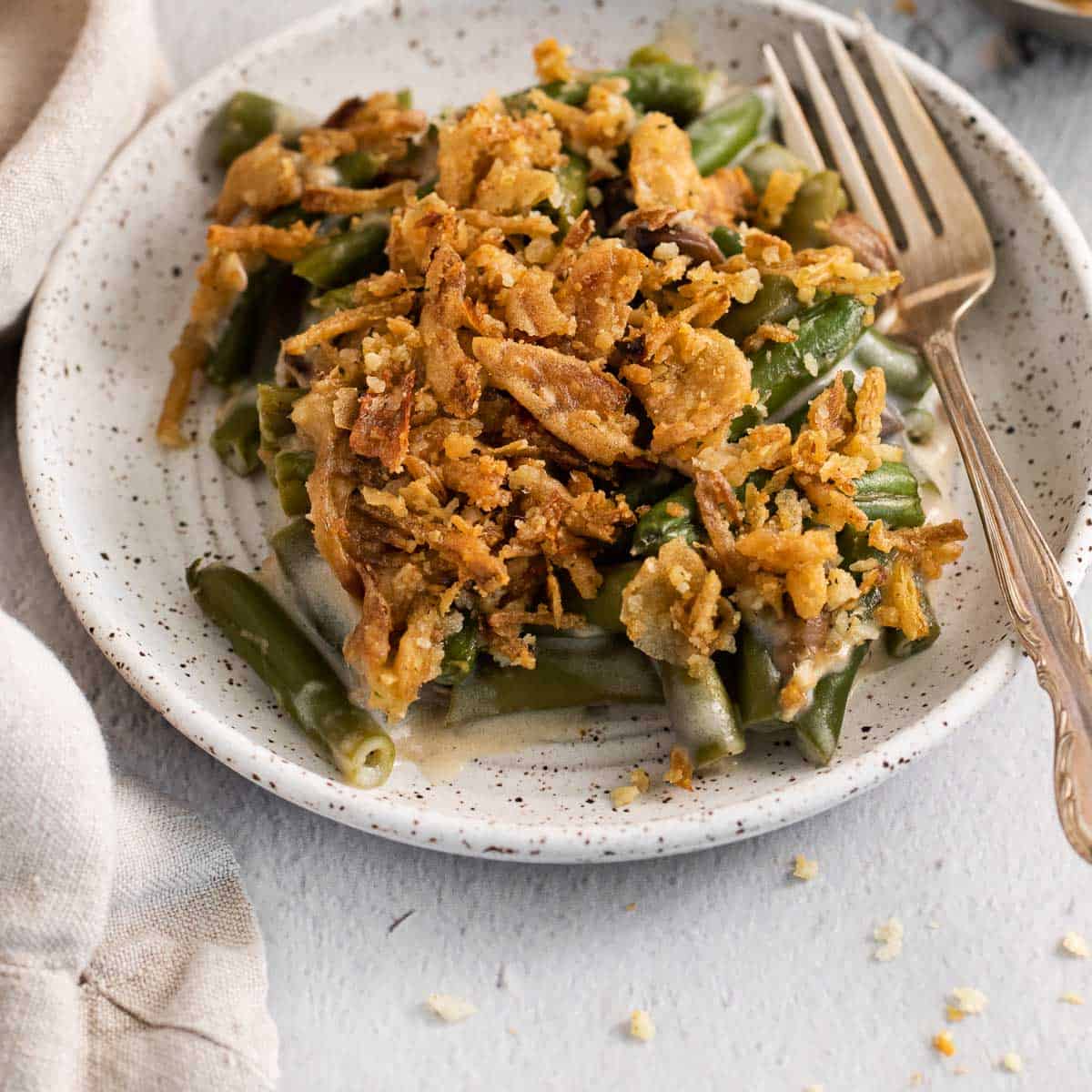 What's the best gluten free green bean casserole recipe like? (Try this one for a delicious holiday side)