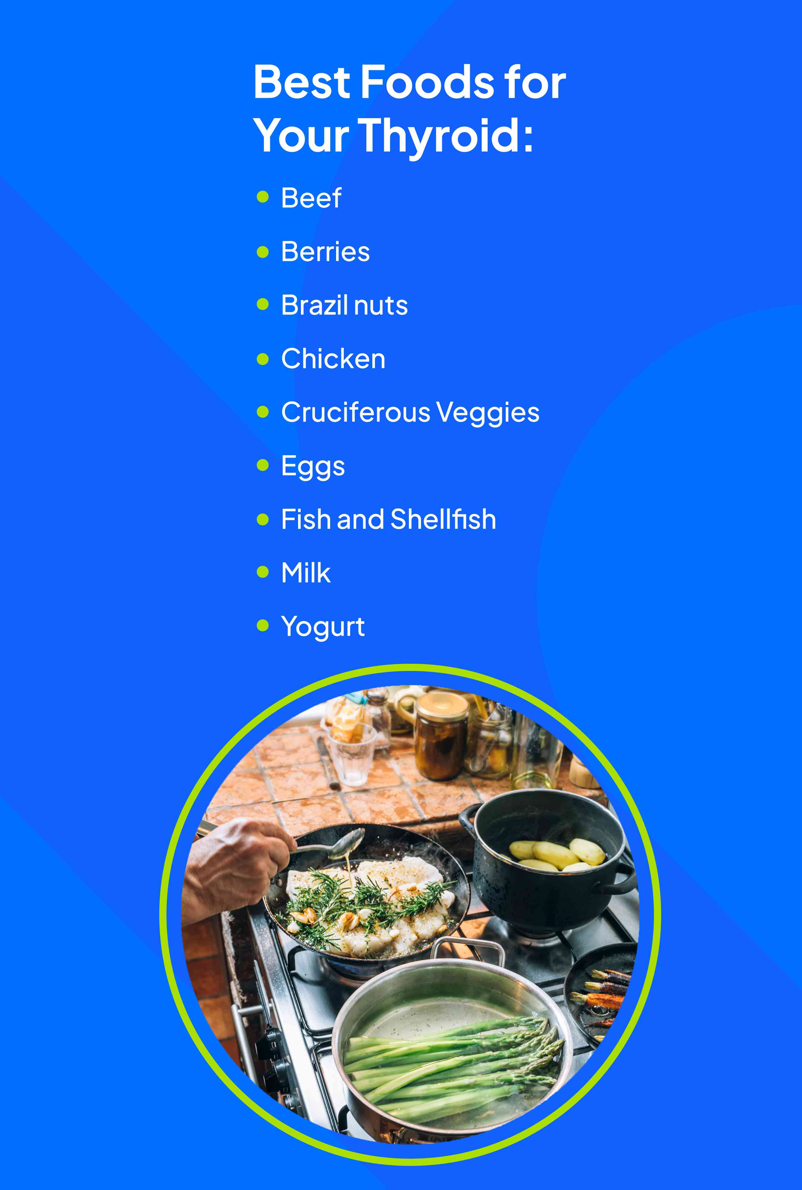What should you eat on a gluten free diet for thyroid health? Simple food ideas to get started easily.