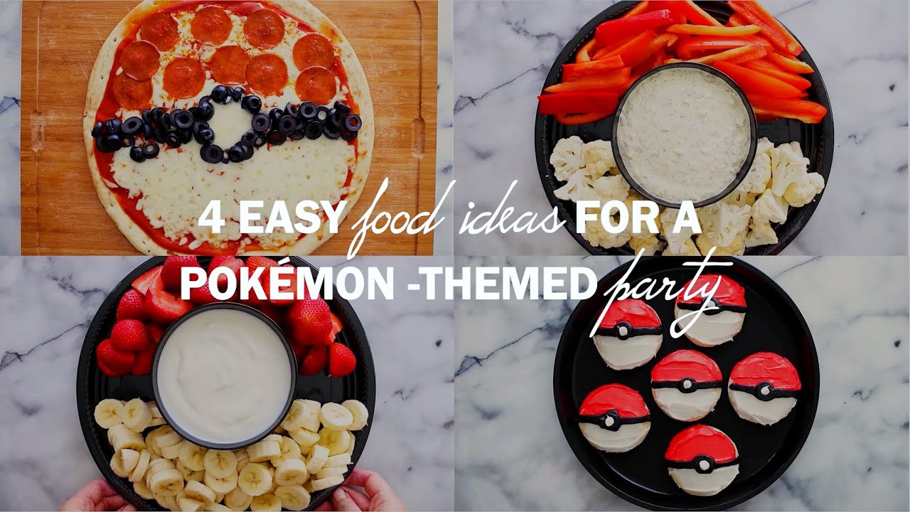 Need creative pokemon party food that looks great? (These awesome themed treats are sure to impress)