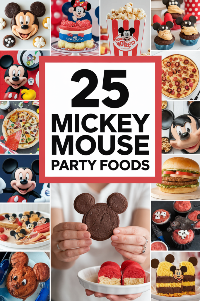 Learn how to make creative DIY mickey mouse theme party food at home (Wow guests with these amazing treats)