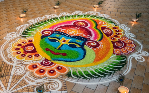 Think making border rangoli is difficult? Try these quick and easy border rangoli methods anyone can do.