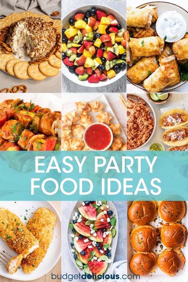 Easy small party food? Make these!