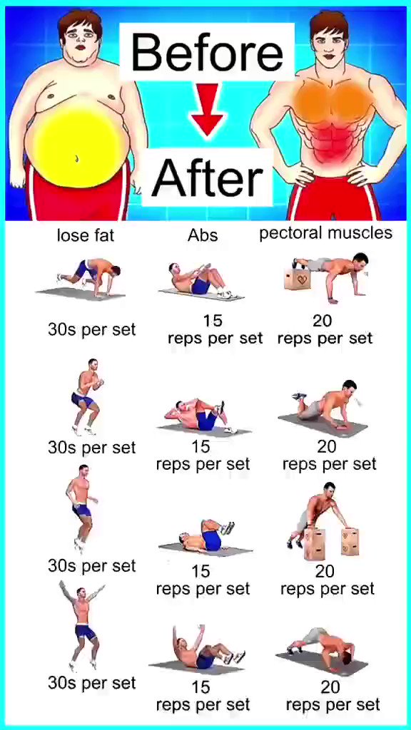 See results with quick and easy exercises to lose belly fat (your simple at home workout plan)