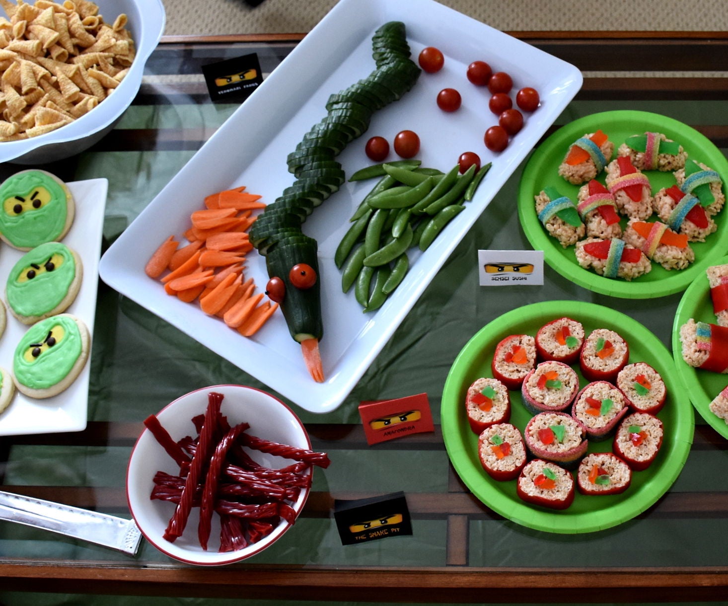 Want really fun ninja party food ideas for your kids birthday? (Get creative with these awesome themed recipes)
