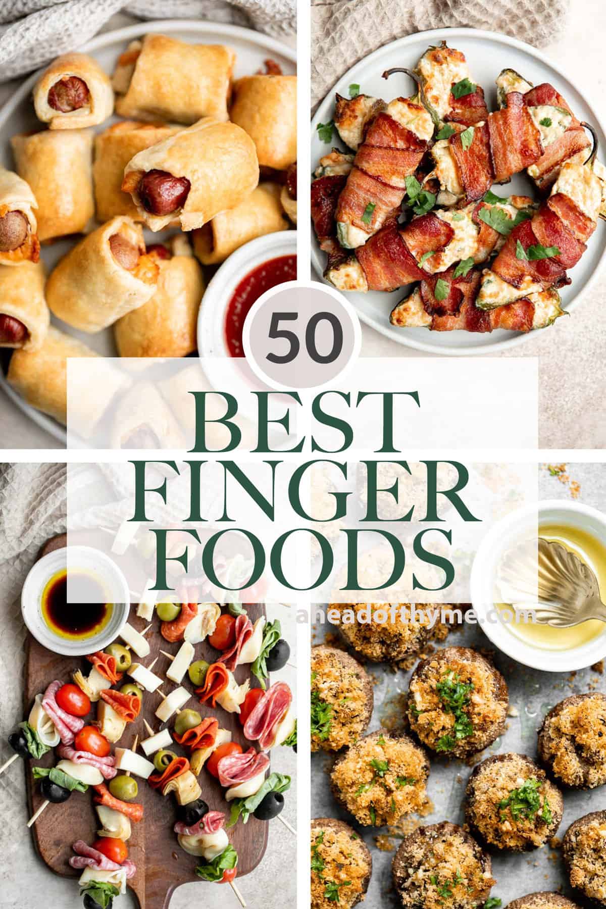 The most popular party food finger food? Find delicious and easy ideas right here!
