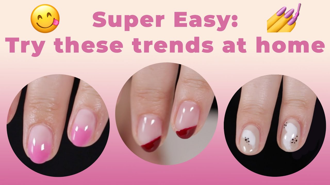 How to do quick and easy nail designs for short nails? Try these super simple ideas now!