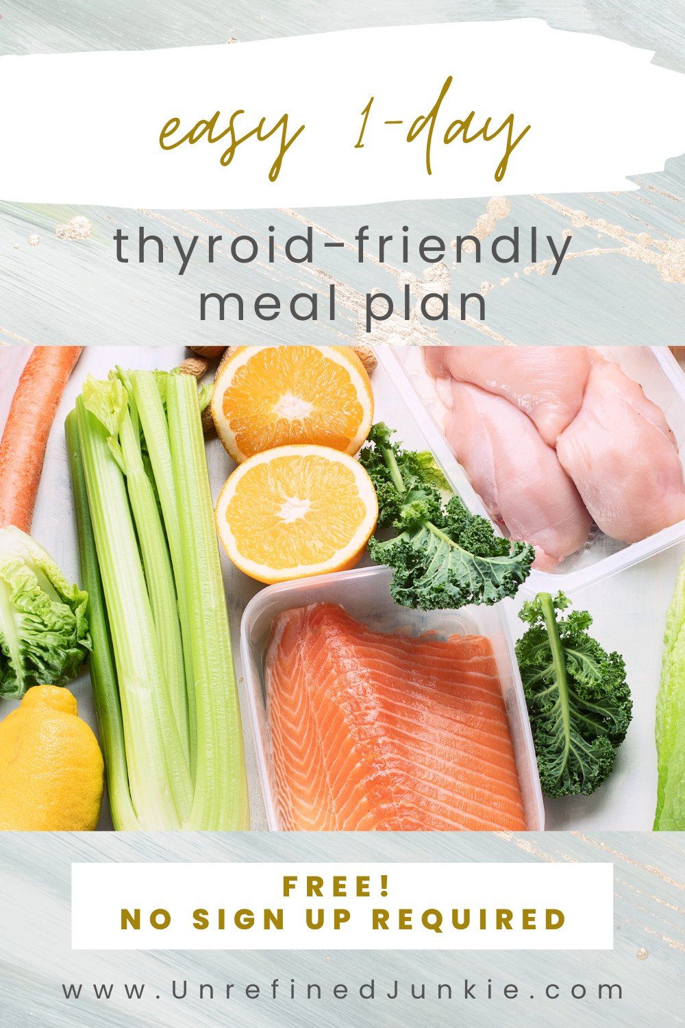 What should you eat on a gluten free diet for thyroid health? Simple food ideas to get started easily.
