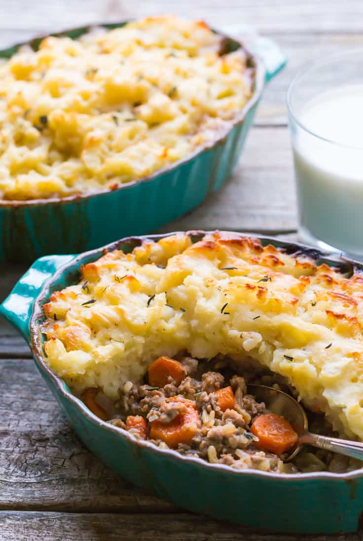 Need a quick gluten free shepherds pie? A comforting meal that is super easy to cook!