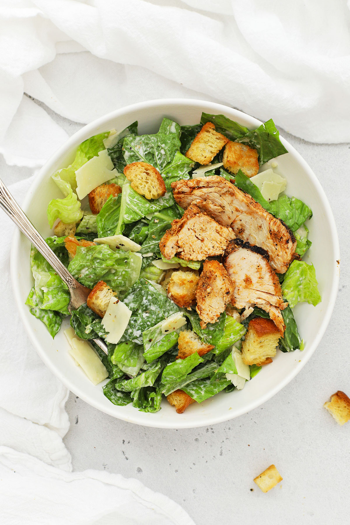 Simple homemade gluten free caesar dressing recipe (get that quick and delicious salad topping ready fast).