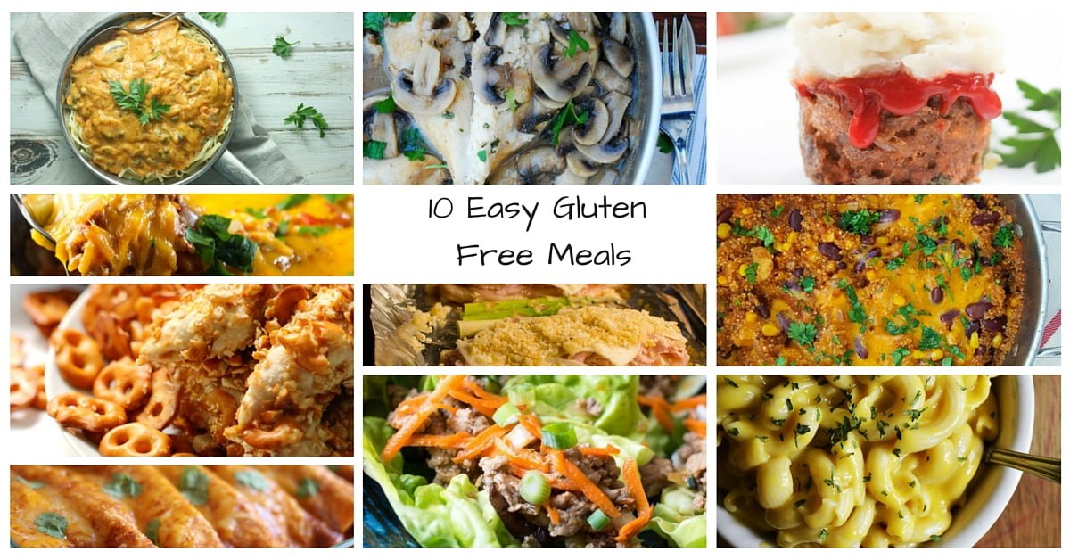Searching for easy gluten free foods for kids? Here are simple meal ideas that make parents lives easier.