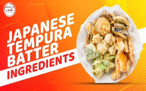 Why is gluten free tempura batter with cornstarch so good? (It makes your tempura light and crunchy!)