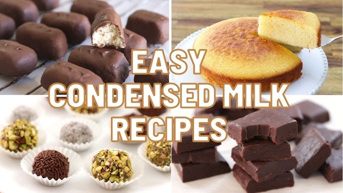 Quick Easy Condensed Milk Recipes (Discover 5 Simple Treats You Can Make Today)