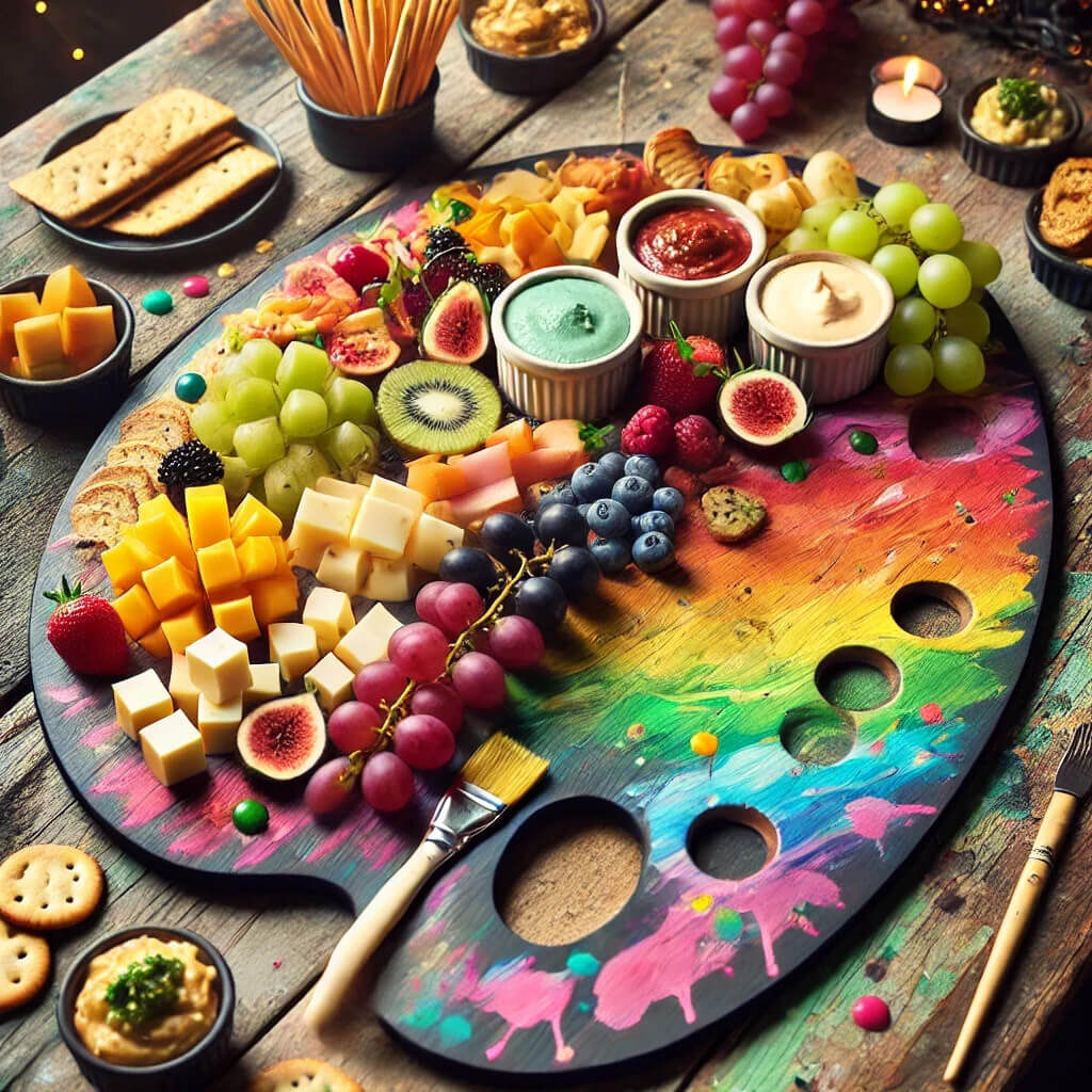 Need art party food ideas? Get inspired with these creative and colorful treats everyone will love!