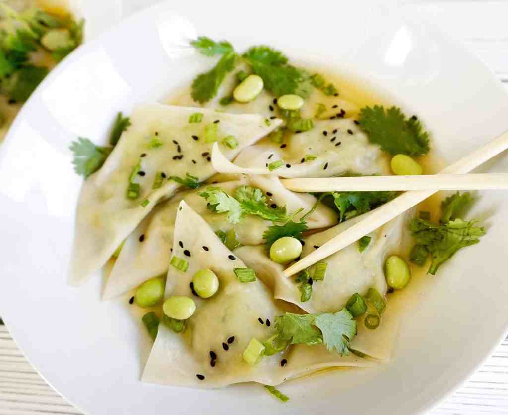 Making edamame truffle dim sum recipe: Perfect for beginners!