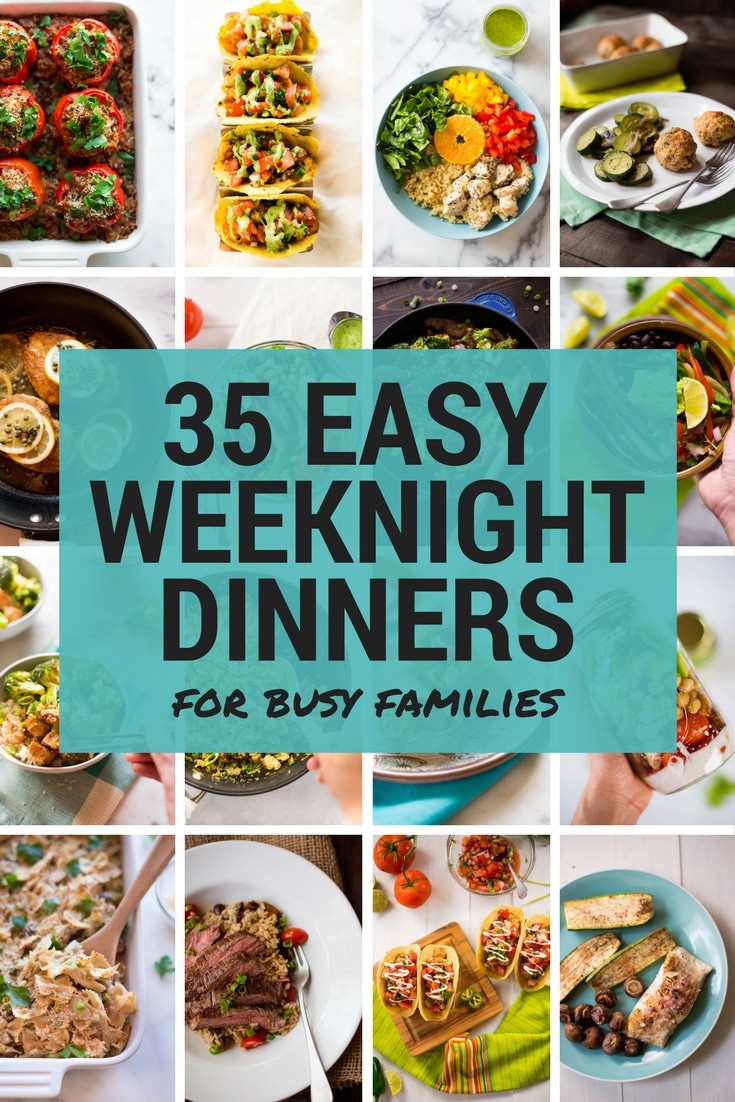 quick easy dinners to make when busy simple family meals in minutes