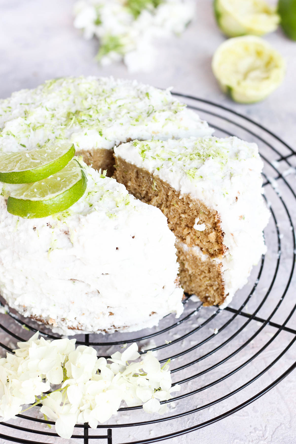 How to Make Lime Gluten Free Cake Step by Step Easy Recipe