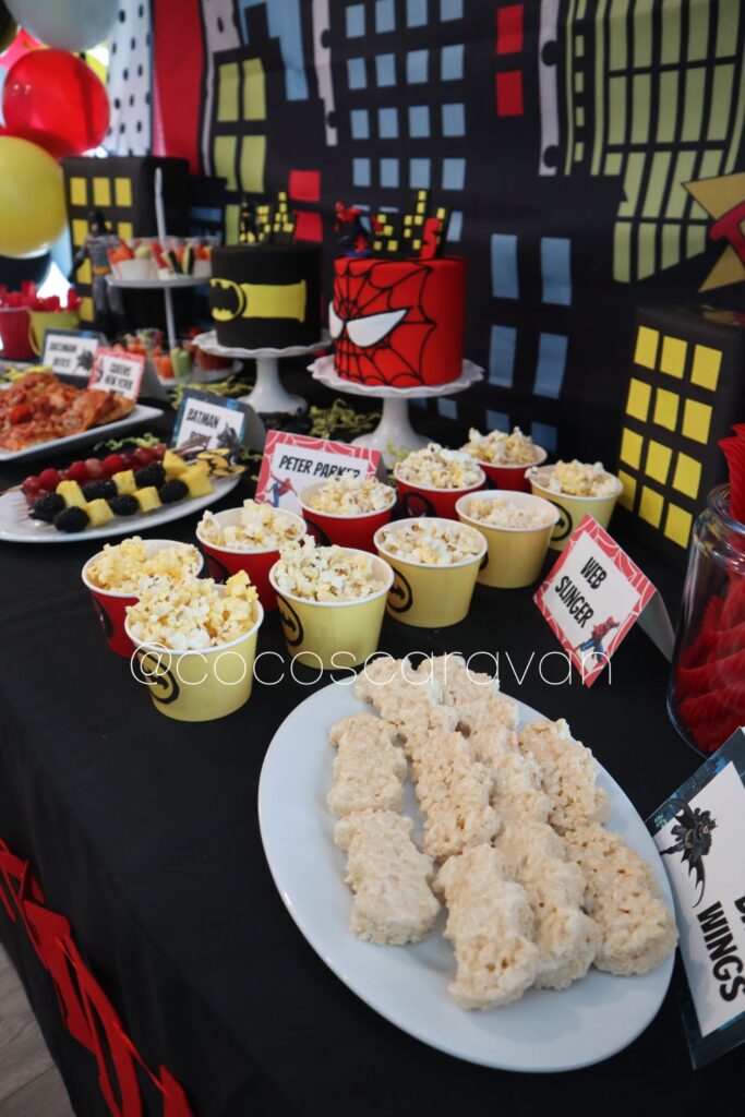 Boys party food for different themes: (Awesome picks for superhero or sports parties)
