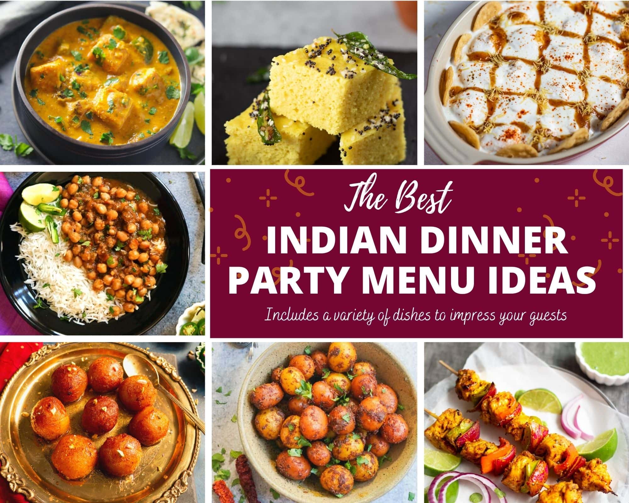 Indian Birthday Party Menu Food List Hindi - Popular Street Food Names