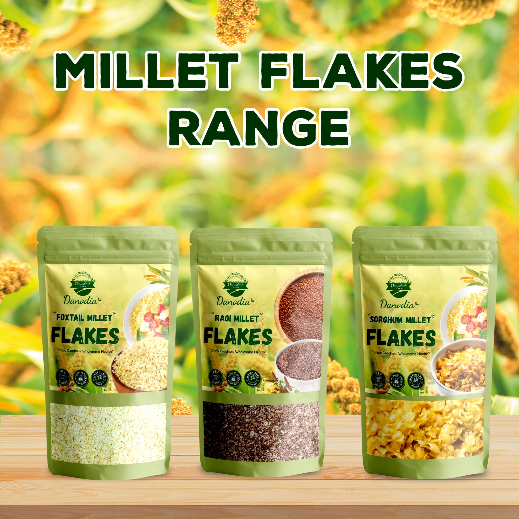 millet flakes gluten free